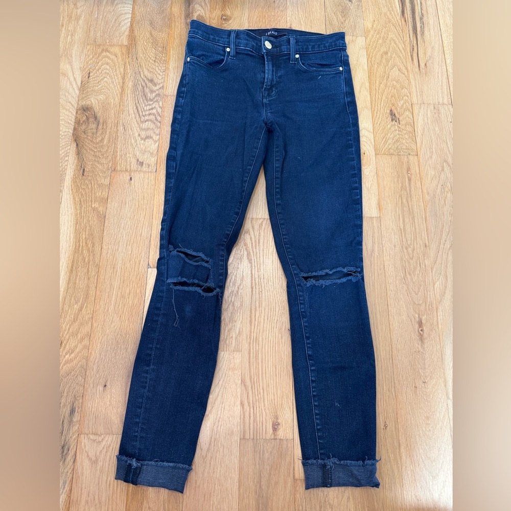 J Brand Cropped Skinny Jeans
